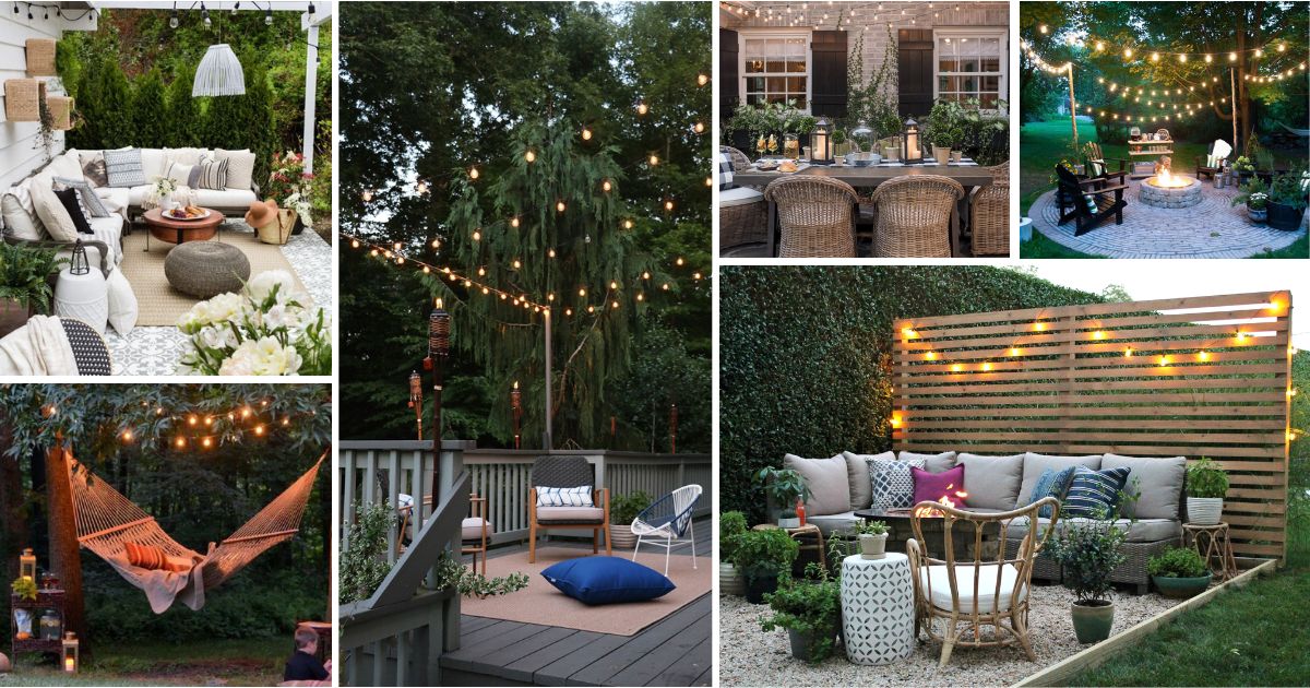 21 Patio String Light Ideas for Your Backyard Garden