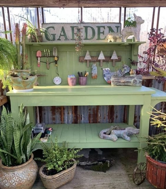 Repurpose Table Shed