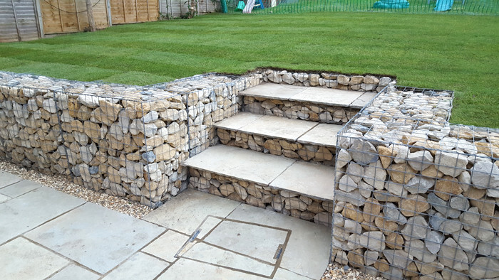 Gabion Pathway