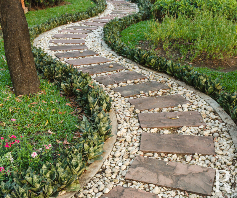 Reclaimed Wood Path