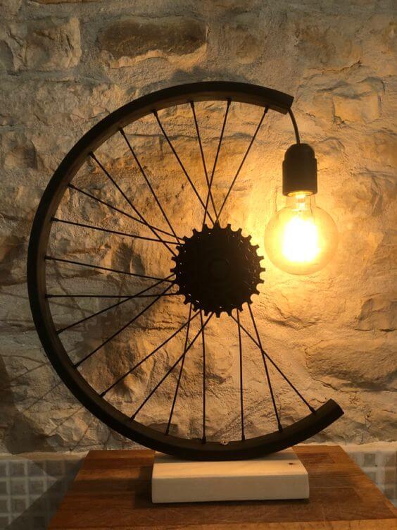 Amazing Light Made With Wheel