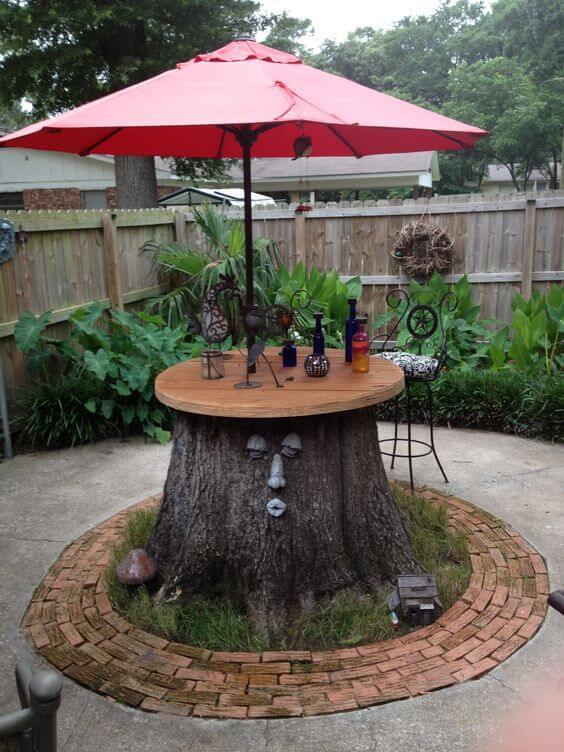 An Outdoor Seating Idea