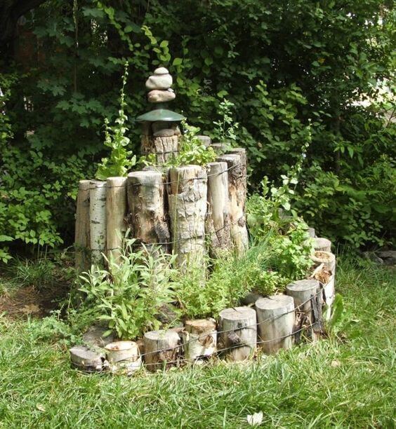 A Simple Outstanding Garden Idea
