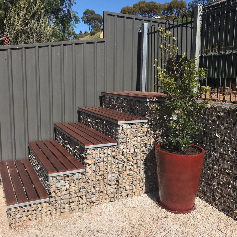 Gabion Steps and Stairs