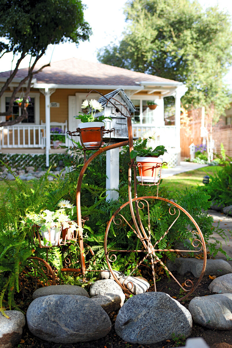 Vintage Bicycle Planters