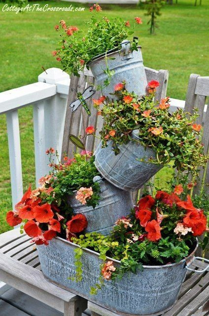 Red Vertical Garden