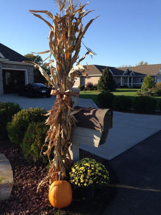 Fall Mailbox Decoration