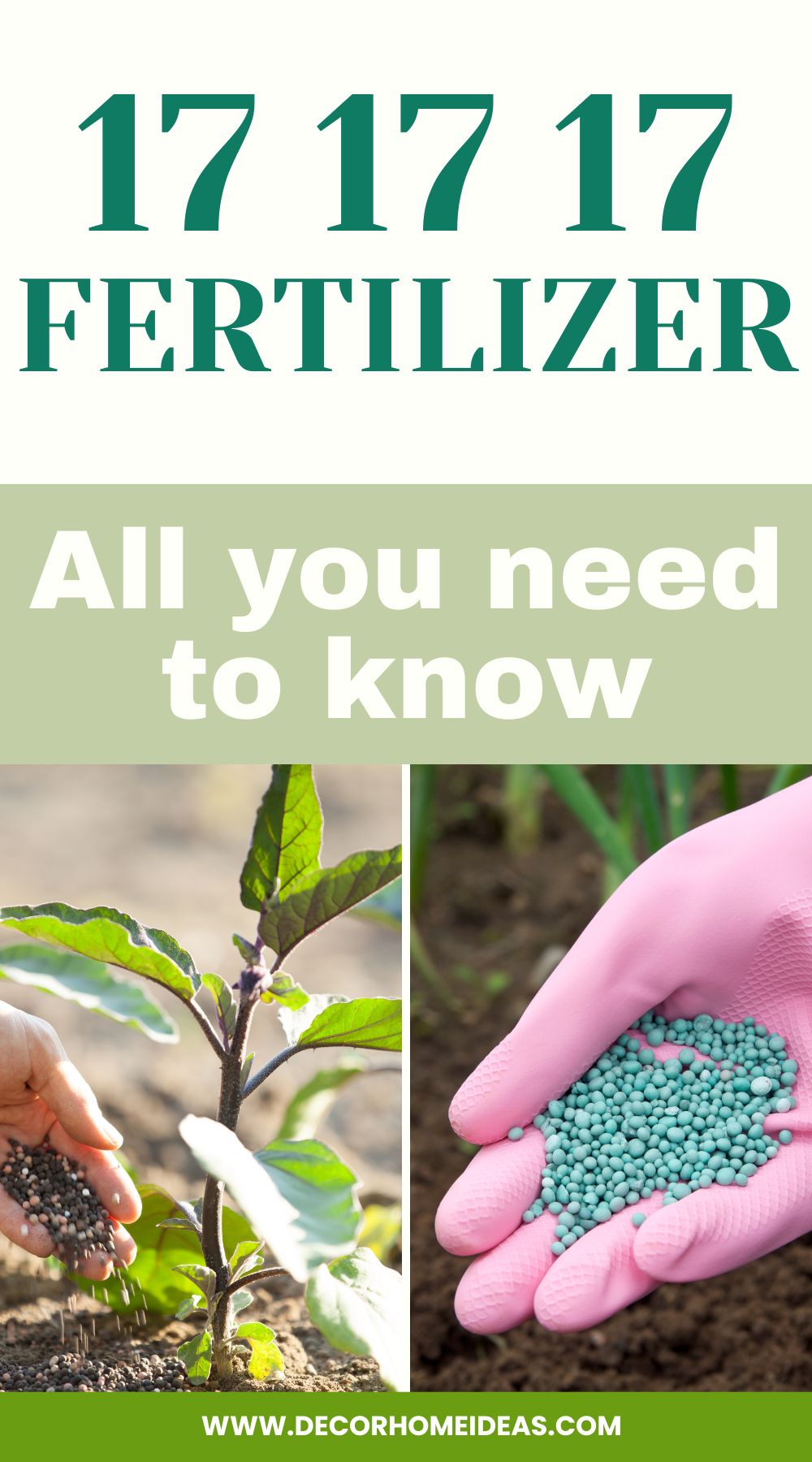 Unlock the benefits of 17-17-17 fertilizer with our comprehensive guide, covering its composition, uses, and advantages for optimal plant growth. Learn how to apply this versatile fertilizer effectively to promote healthier and more vibrant gardens, making informed decisions for your plant care routine.