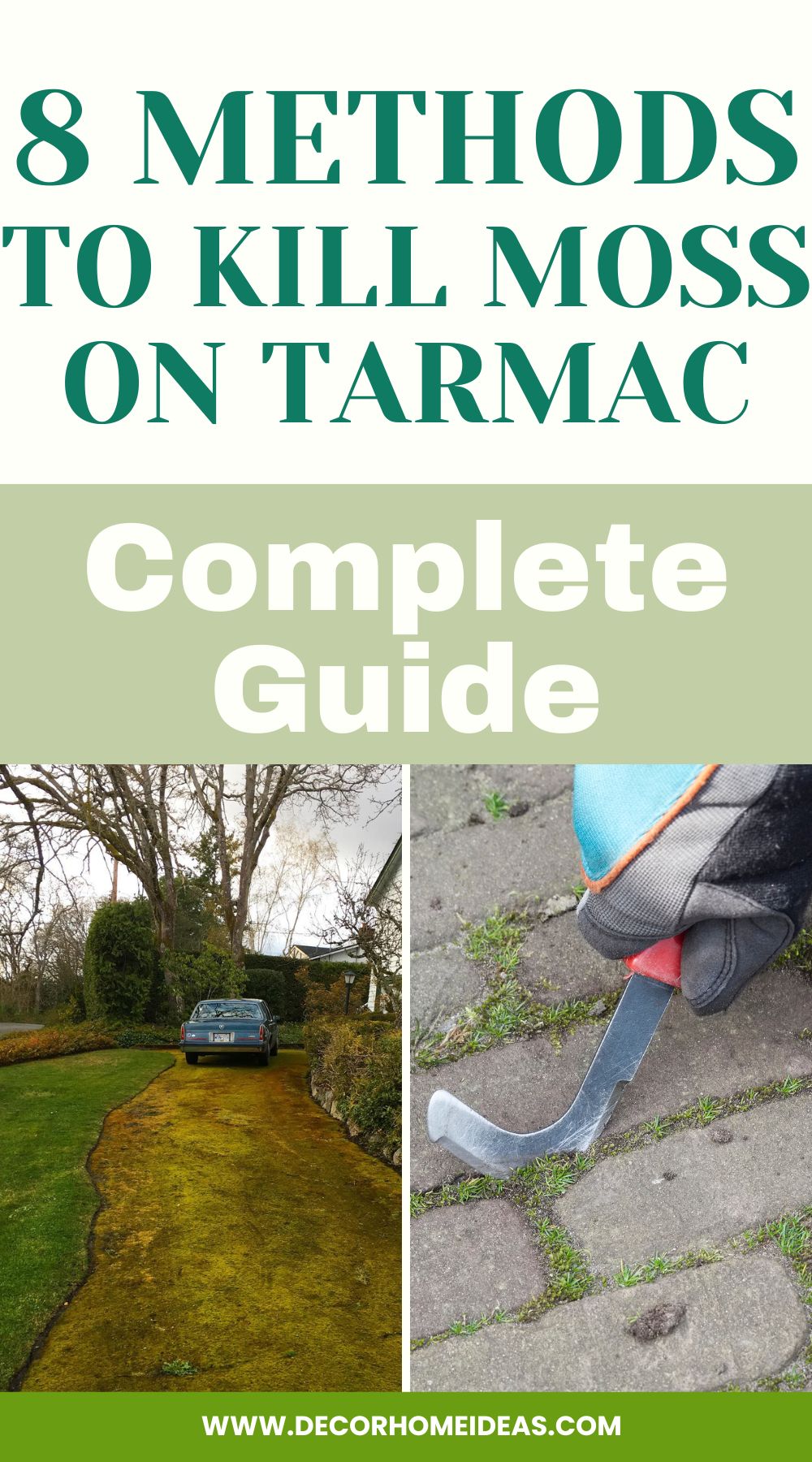 Say goodbye to moss on tarmac with this comprehensive guide featuring 8 effective methods to eradicate the problem. Learn step-by-step techniques and tips to keep your tarmac surfaces moss-free and looking their best.