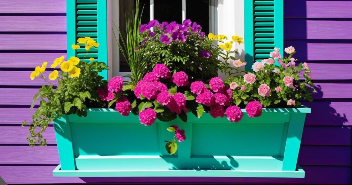 Flower Window Box Planters Ideas