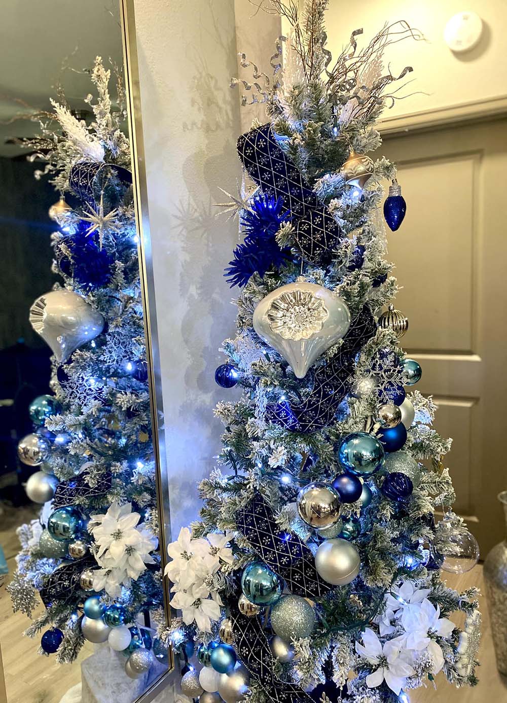 Blue Christmas Tree