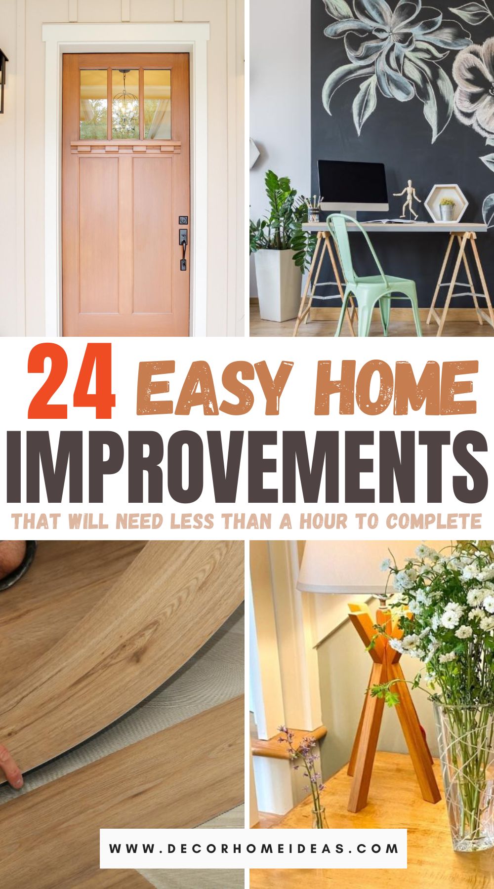 Upgrade your home in under an hour with these quick and effortless improvements. From simple decor tweaks to easy organization hacks, these projects are perfect for busy schedules, delivering instant results without the time commitment.