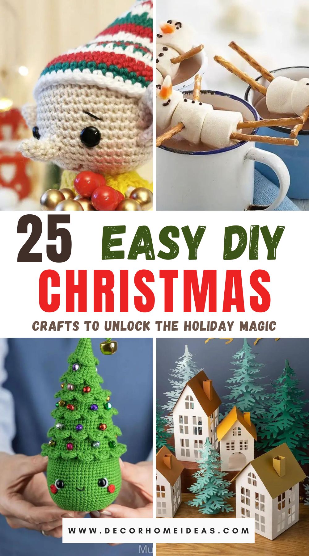 Discover the enchantment of the season with our collection of 25 must-try Christmas crafts. Dive into the world of DIY holiday magic and create cherished decorations and gifts for a memorable celebration.