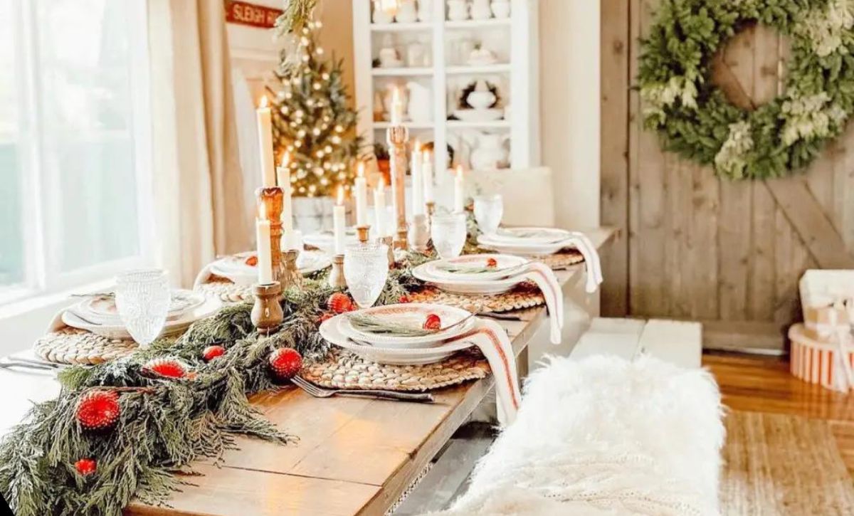 Christmas Table Decorations Ideas Settings