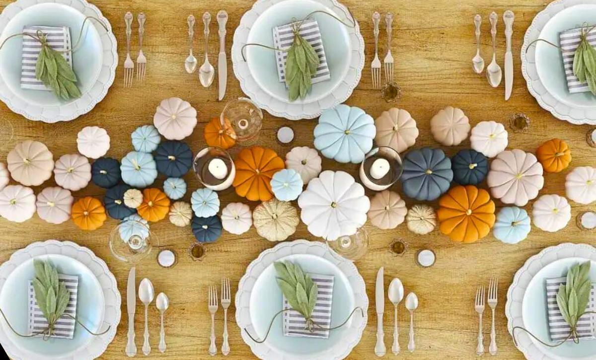 Elegant Thanksgiving Table Settings Decor