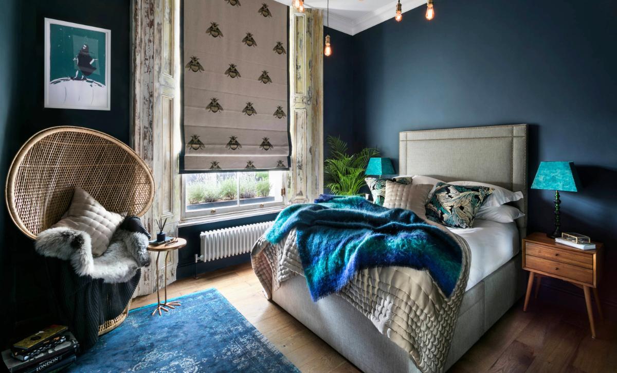 Relaxing Blue Bedroom Color Schemes
