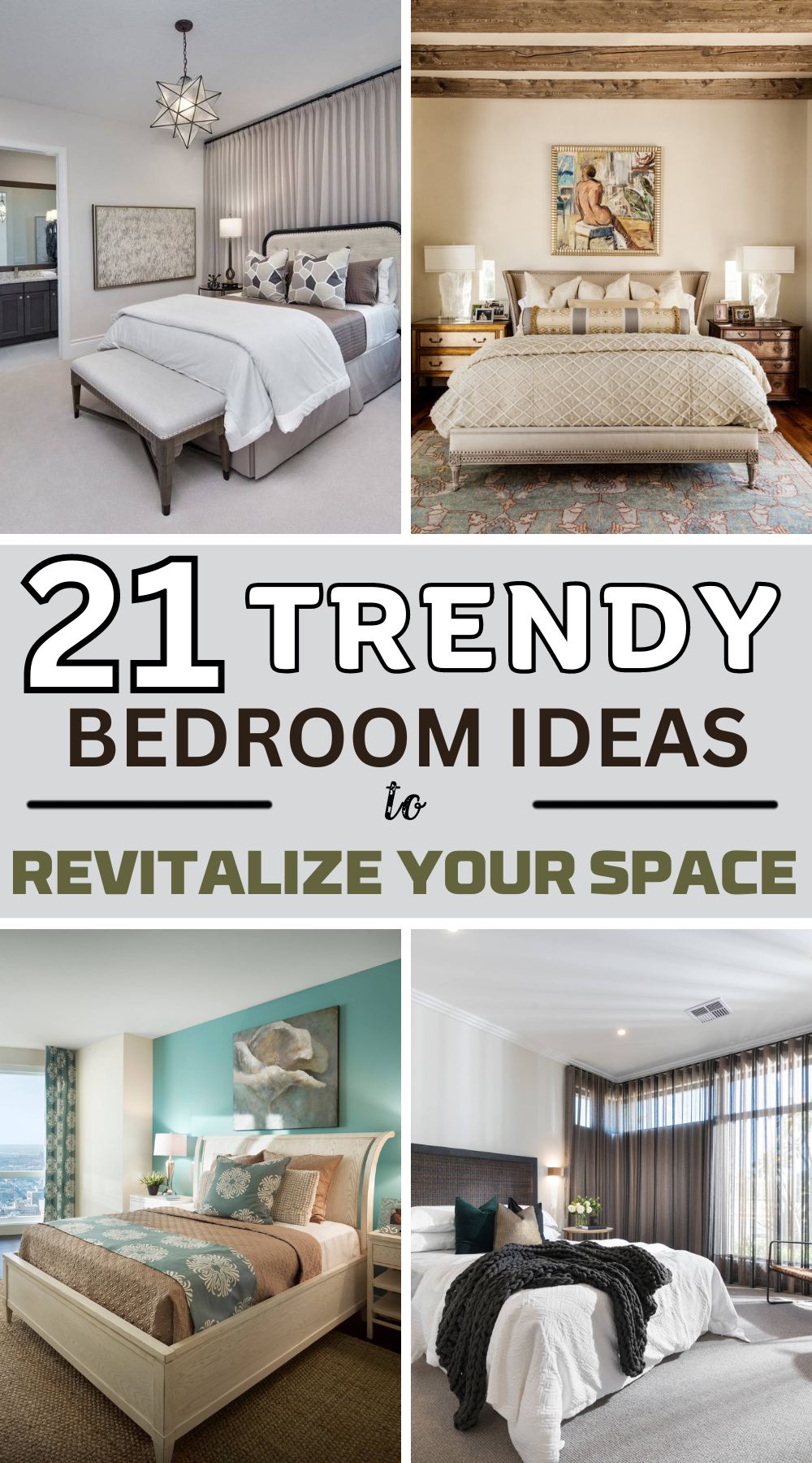 Elevate your bedroom with our selection of 21 cool ideas, blending style and comfort seamlessly. Explore trendy decor and innovative designs to create a space that reflects your unique personality and ensures a restful retreat.