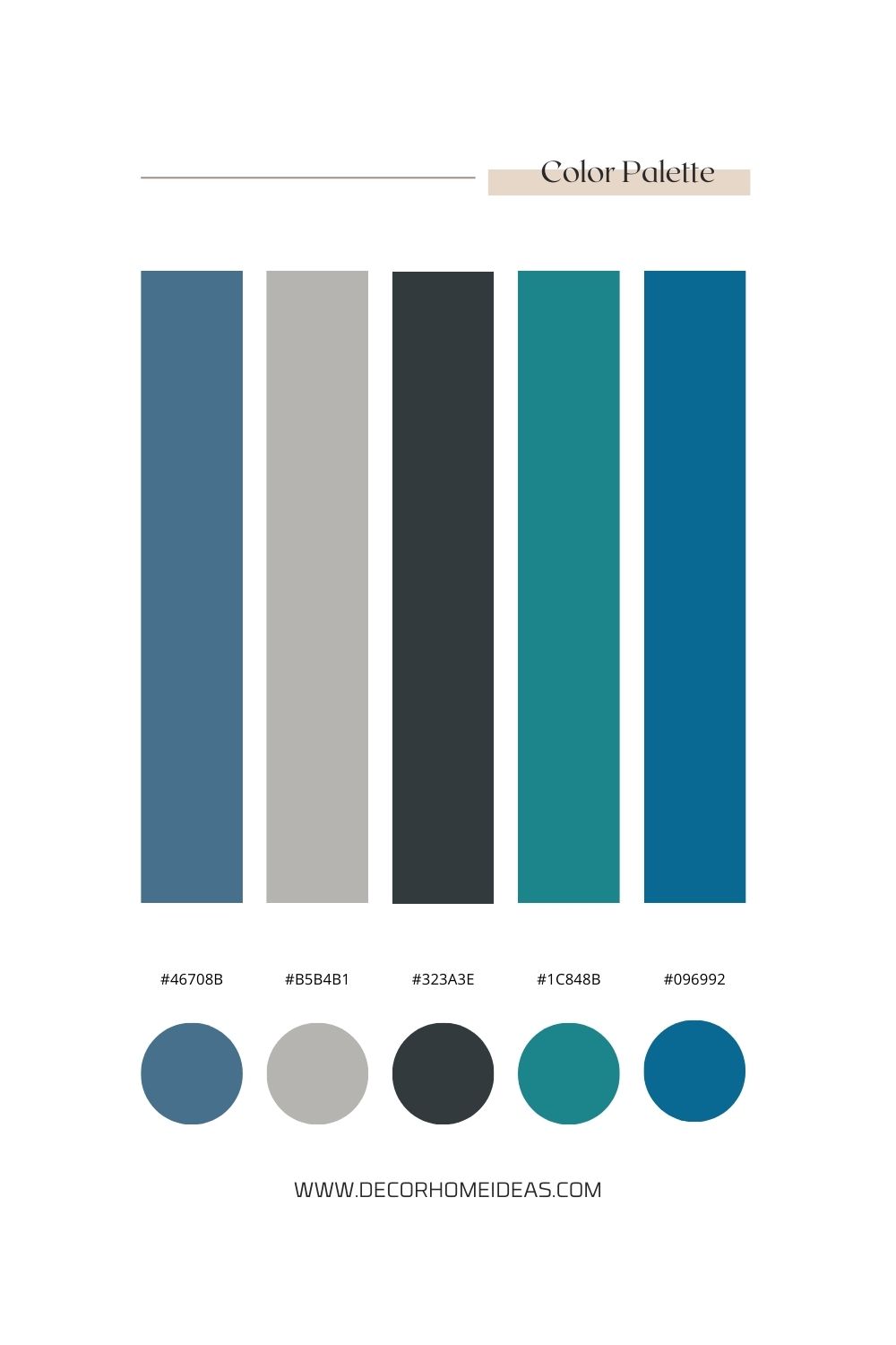 blue bedroom color pallet card scheme 13