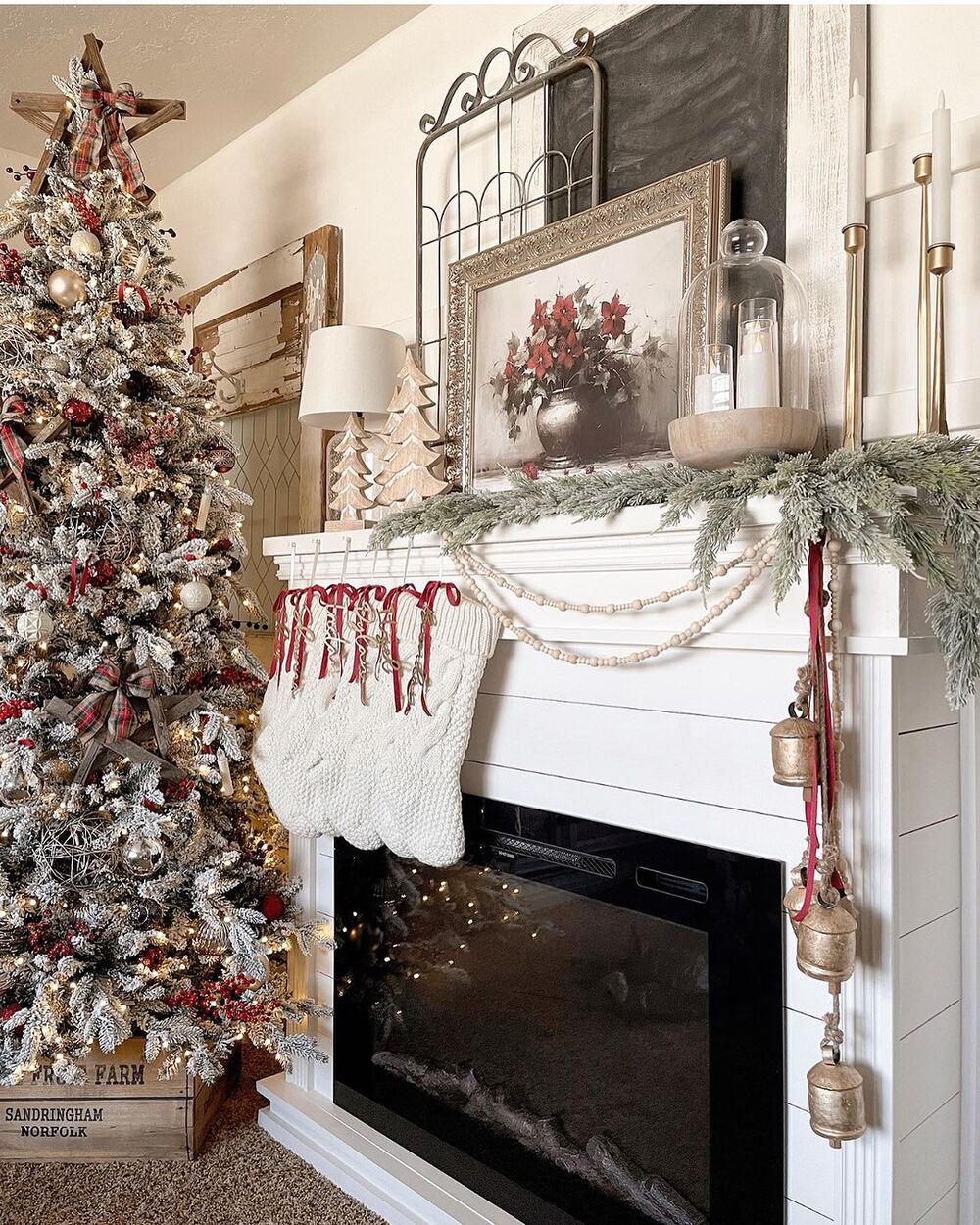 christmas mantle decor 11