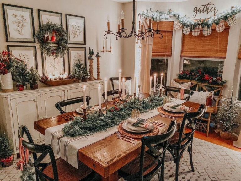 Deck the Halls: 25 Enchanting Christmas Table Decorations to Transform ...