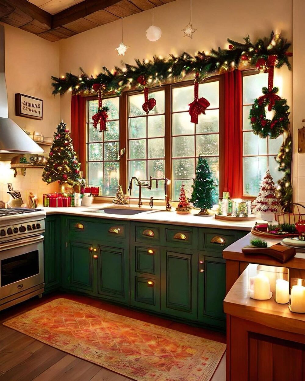 kitchen christmas decorations 13