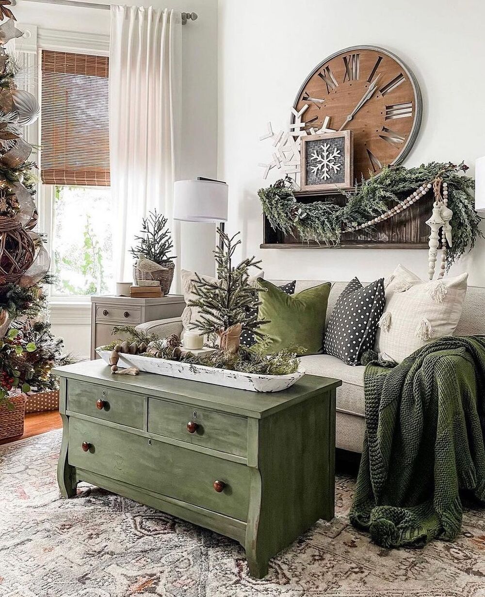 sage green christmas tree 1