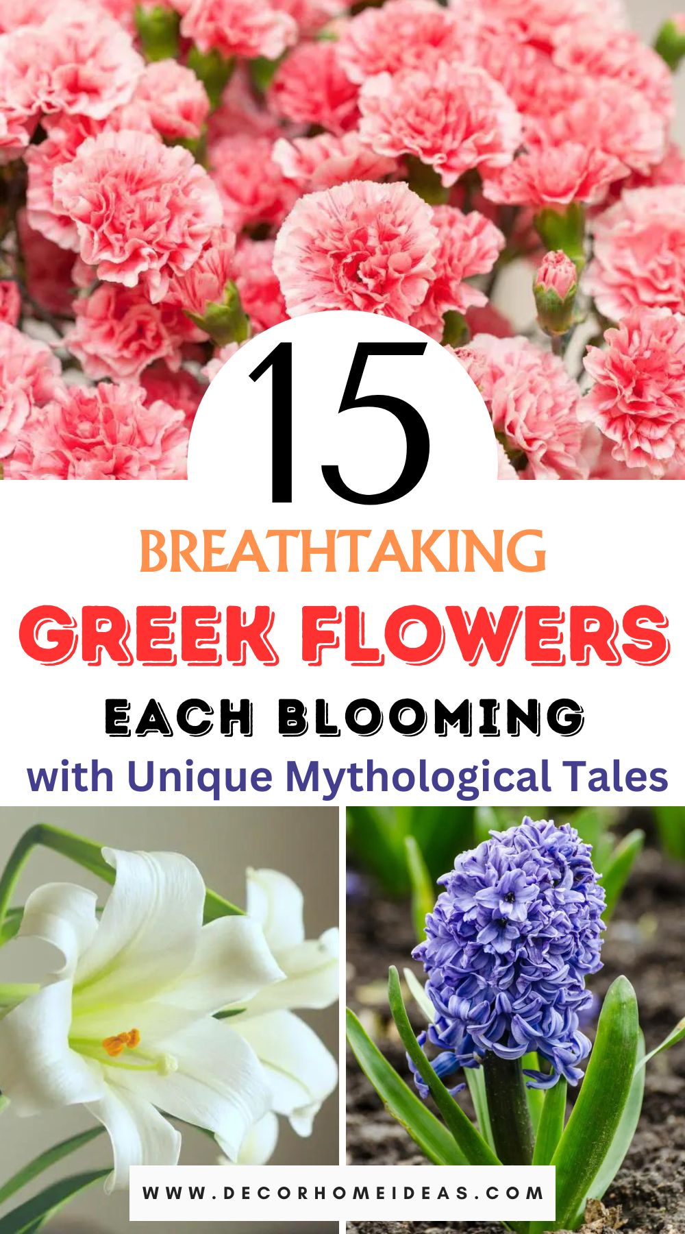 Embark on a floral journey through Greece's rich mythology. Discover the captivating stories behind 15 breathtaking Greek flowers, where nature and legend intertwine in a mesmerizing tapestry.