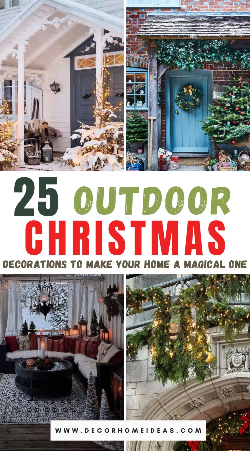 Discover 25 enchanting Christmas lights ideas to adorn your house exterior and create a mesmerizing holiday display. From twinkling icicle lights to vibrant LED projections, find inspiration to transform your home into a festive winter wonderland that will captivate all who pass by.
