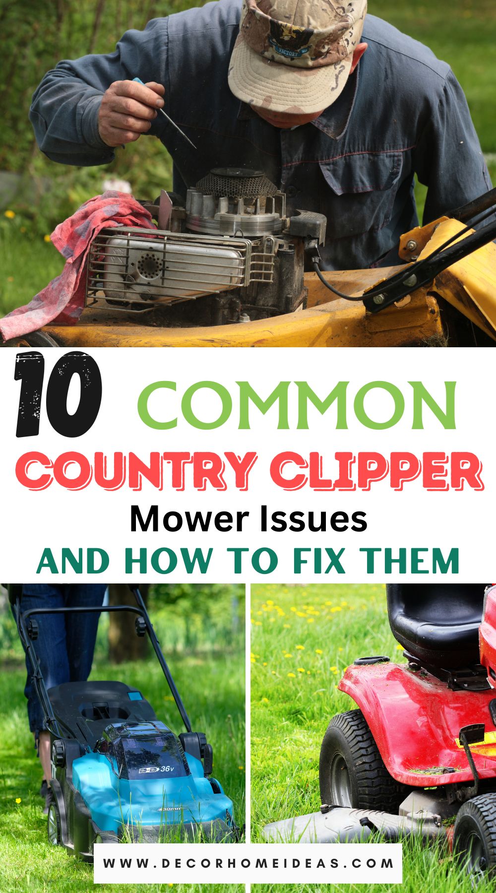 Tackle mower troubles with confidence using our guide to the 10 common issues faced by Country Clipper mowers and their effective solutions. Keep your lawn care routine running smoothly with expert tips for addressing and preventing these common challenges.