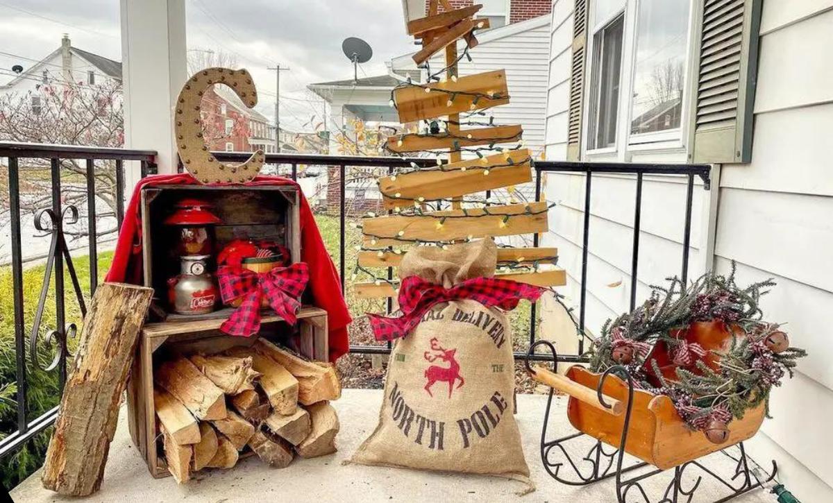 DIY Wooden Christmas Trees Ideas