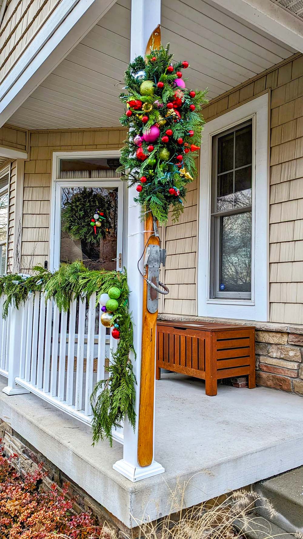 Outdoor Porch Christmas Decor