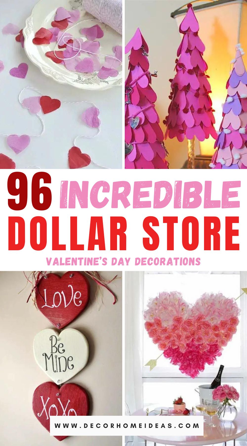 Unleash your creativity without breaking the bank with our guide to the 100 Best Dollar Store Valentine's Day Decorations! Dive into a world of affordable yet stunning DIY ideas that promise to add a special touch of love and charm to your Valentine's celebration.