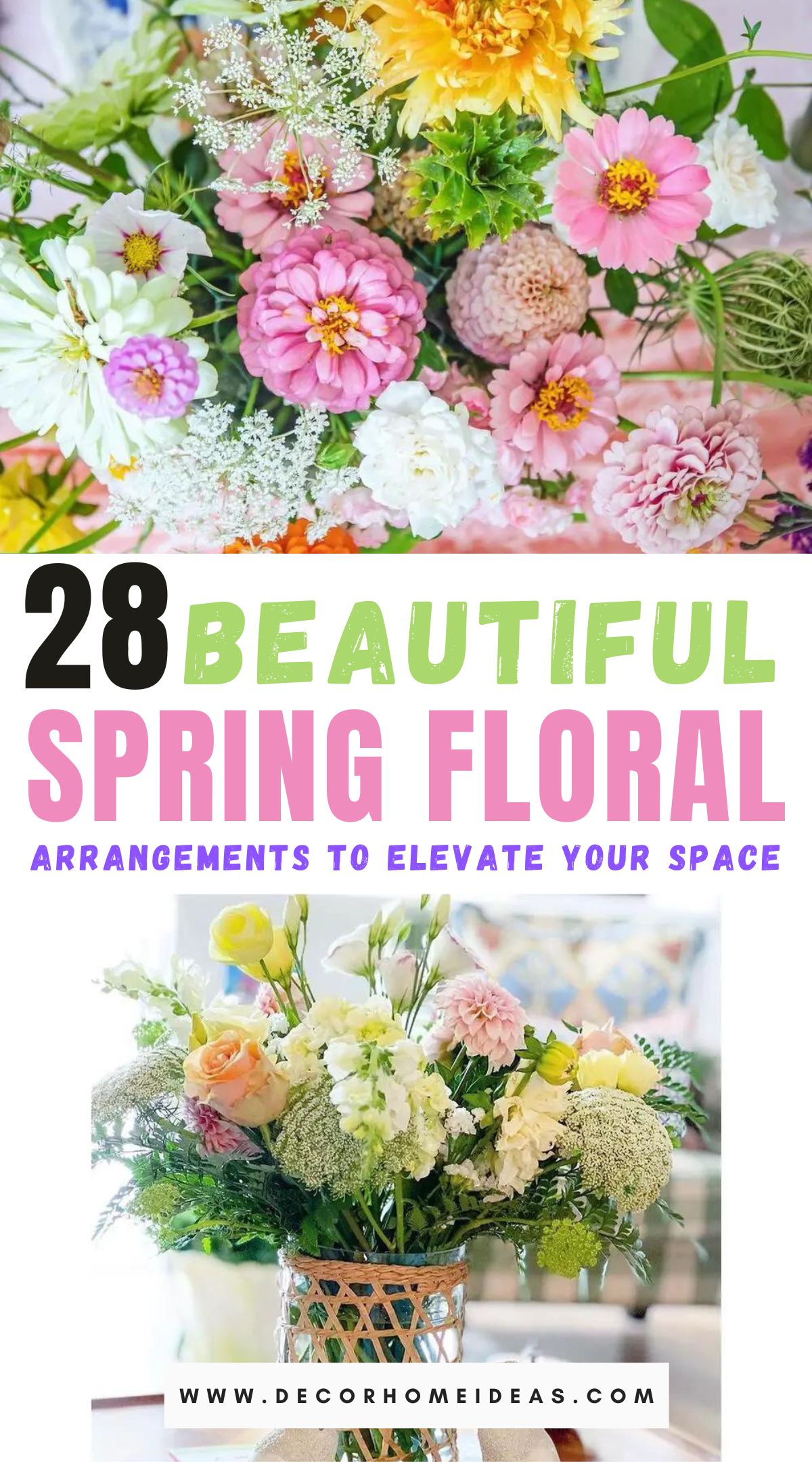 Spring Floral Arrangements