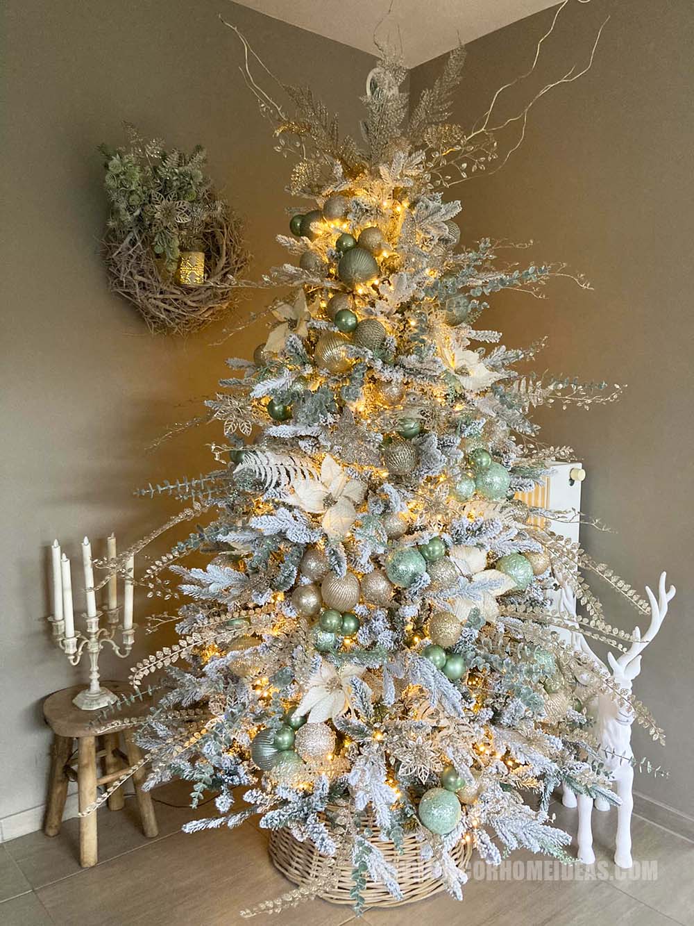 Turquoise Christmas Tree