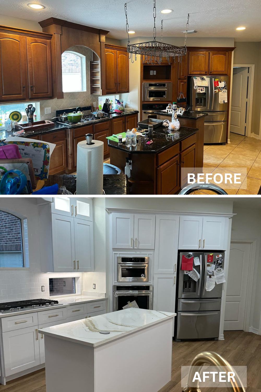 outdated kitchen renovation 2