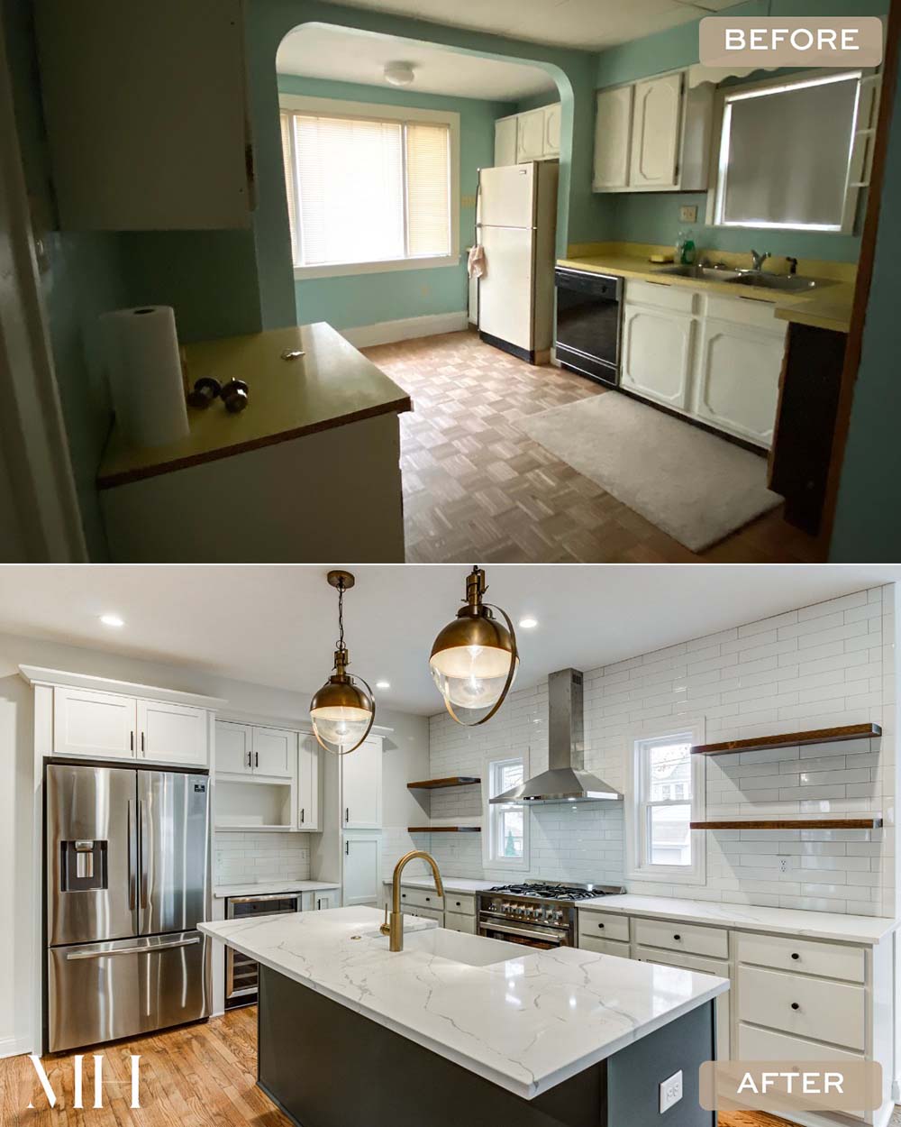 outdated kitchen renovation 4