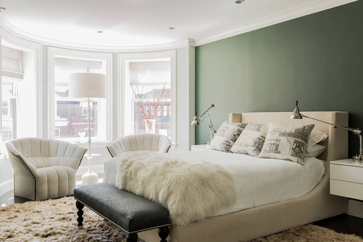 12 sage green and cream bedroom 12