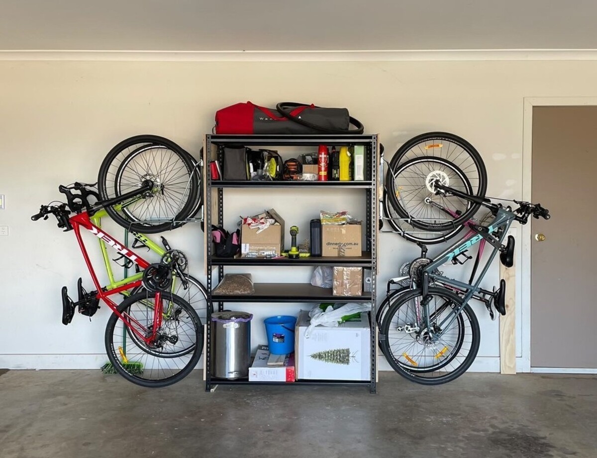 15 garage bike storage ideas 3