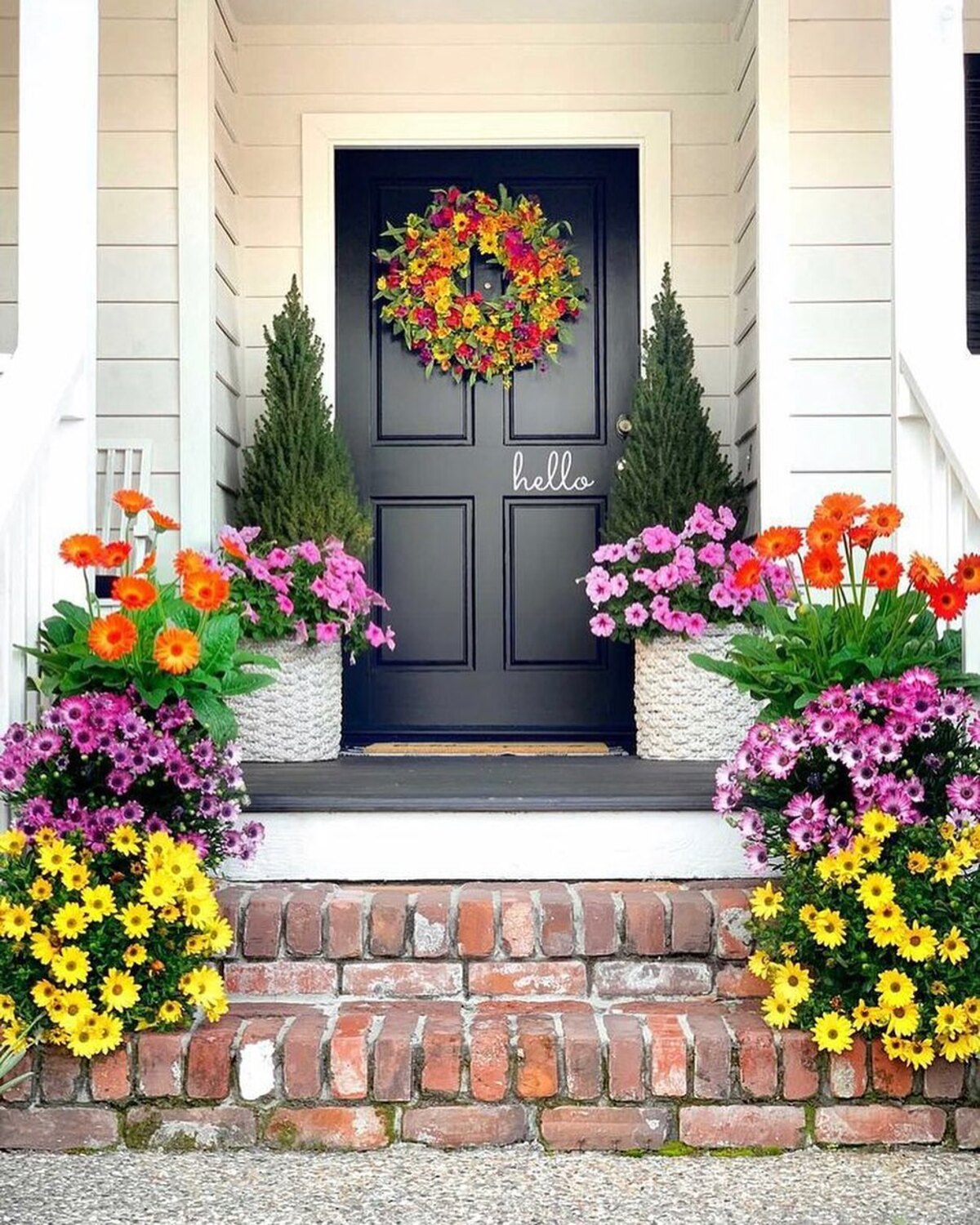 18 spring front porch ideas 4