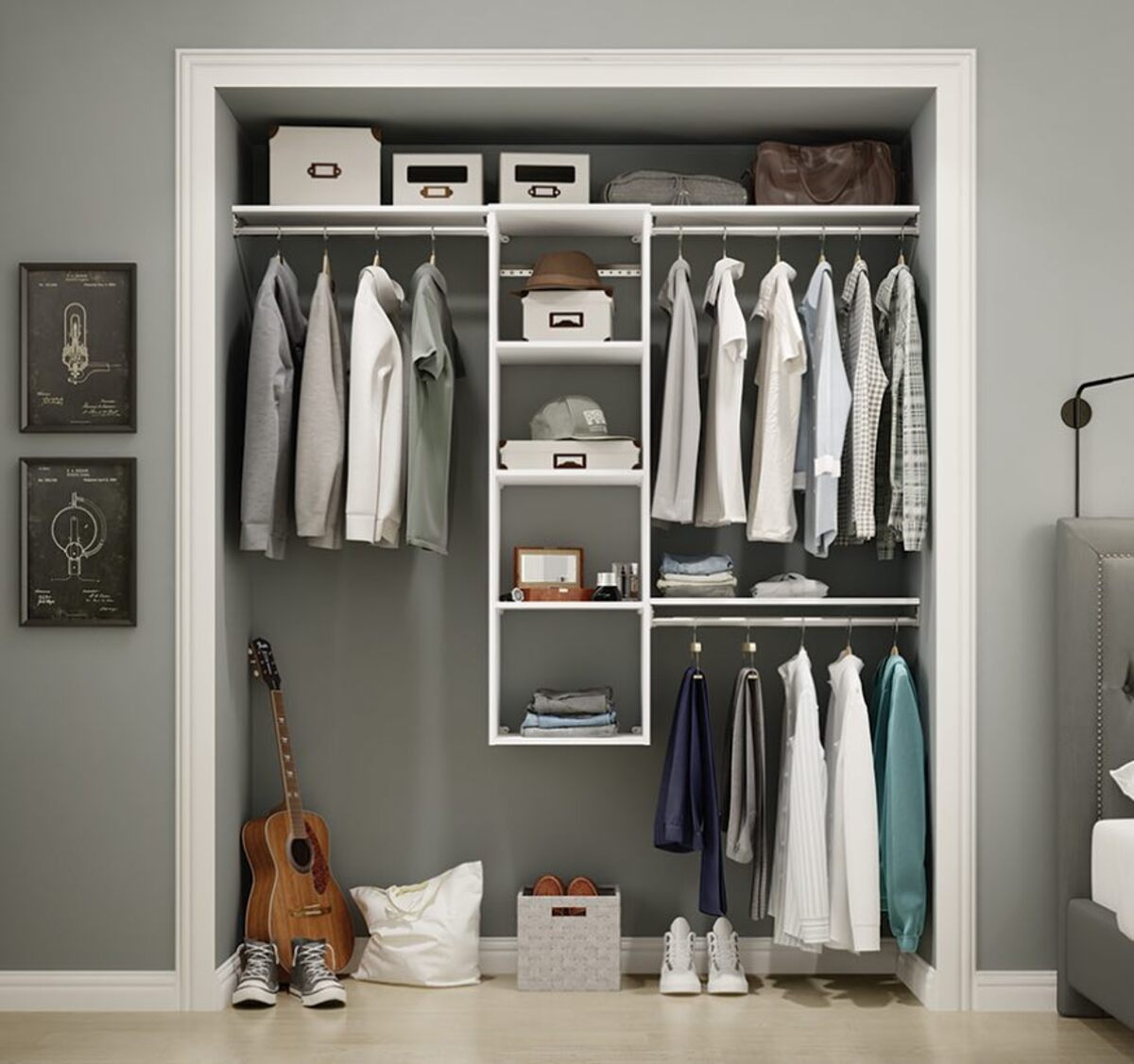 19 small closet organization bedroom 13