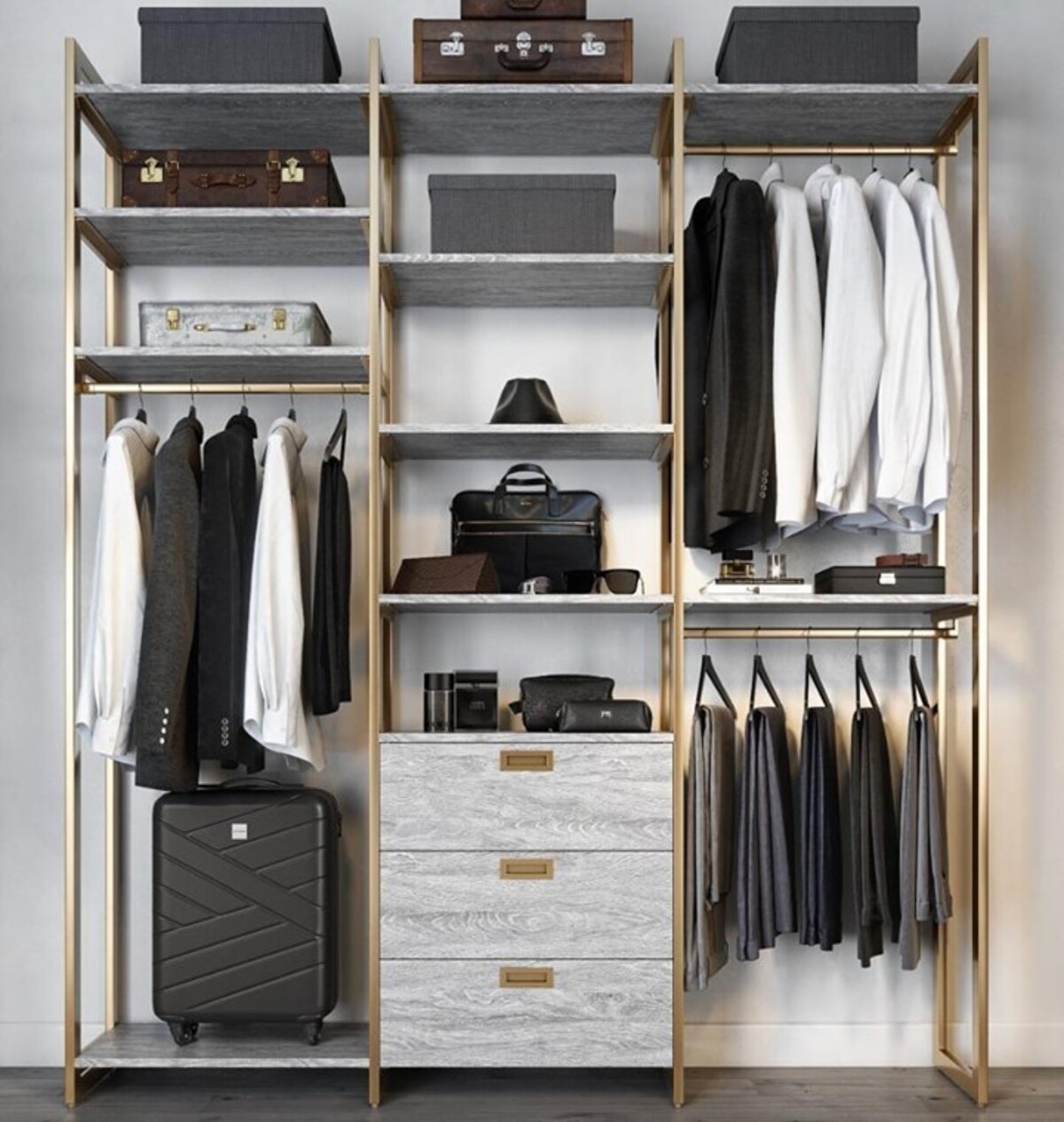 19 small closet organization bedroom 14