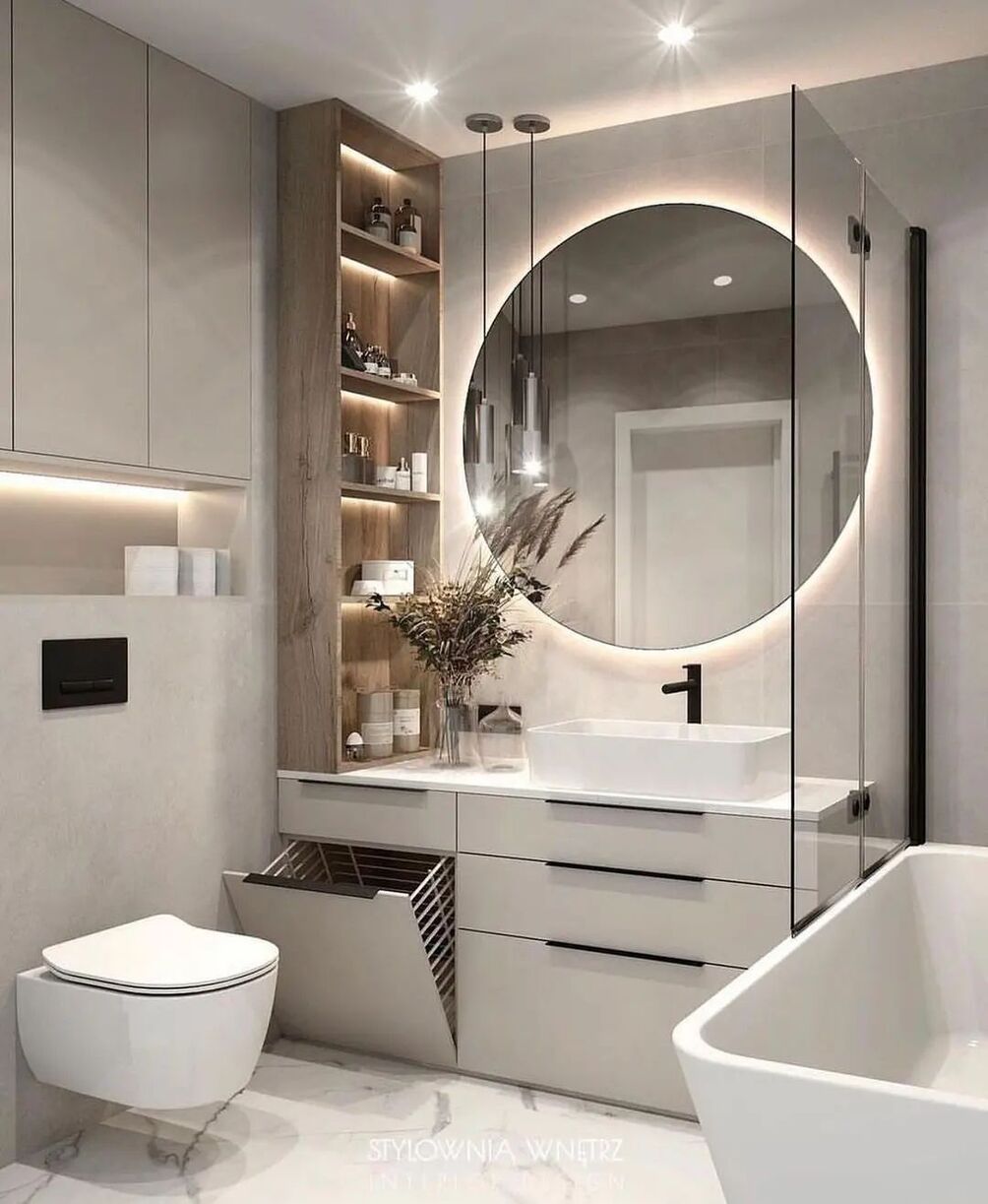 23 bathroom mirror ideas 2