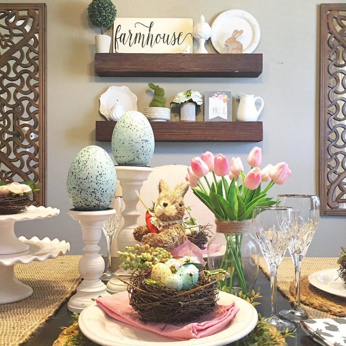 24 rustic easter decor 20