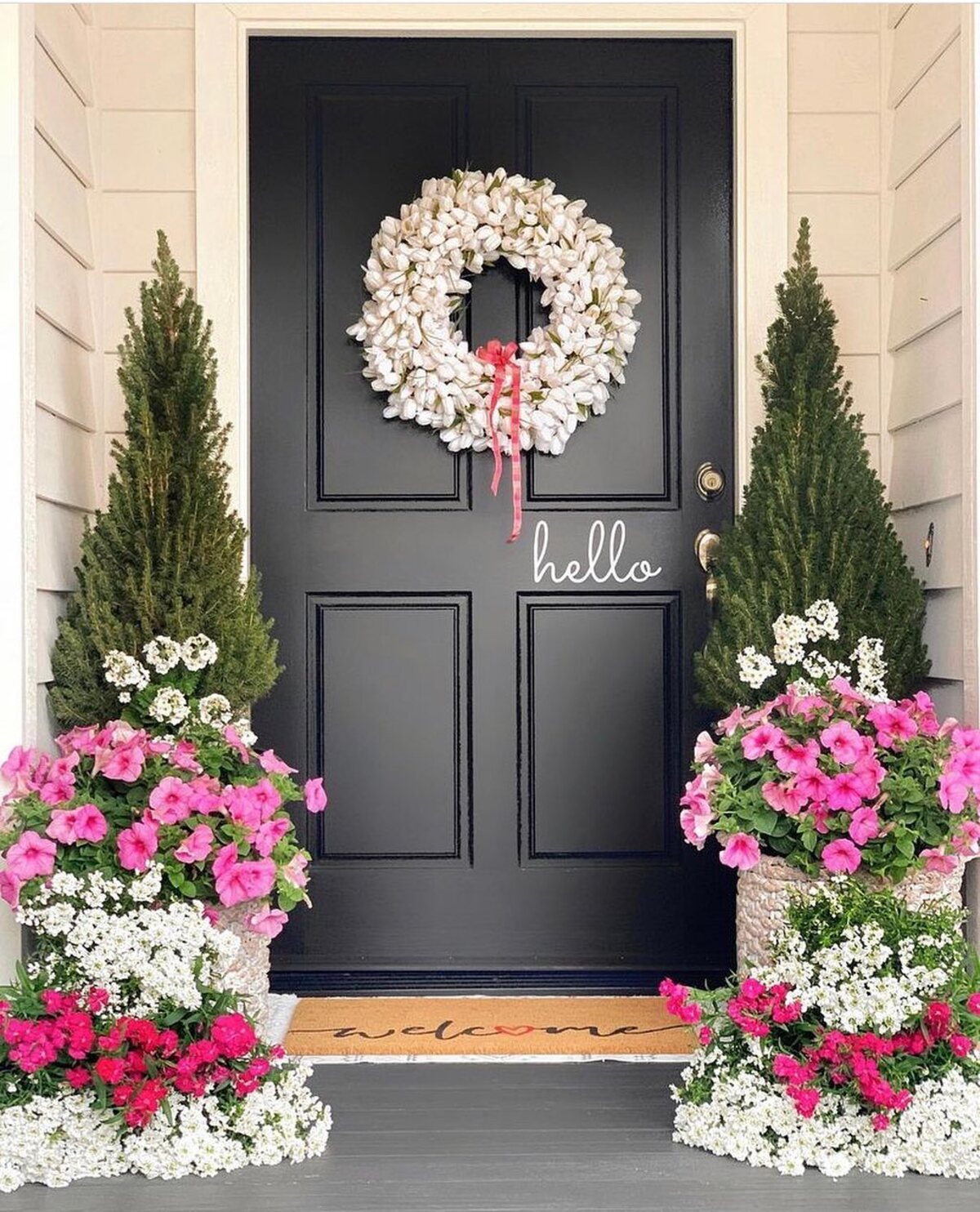 24 spring door wreaths 8