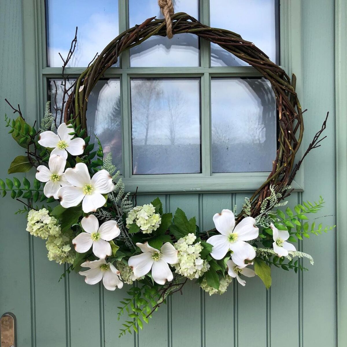 24 spring door wreaths 9