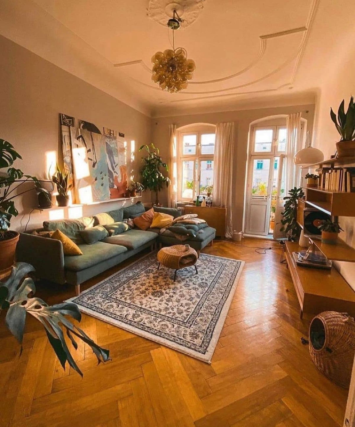 25 bohemian style living room 21