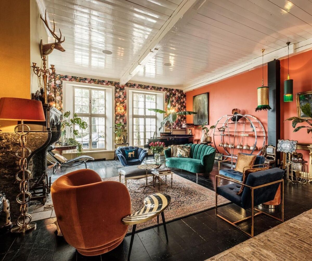 25 bohemian style living room 4