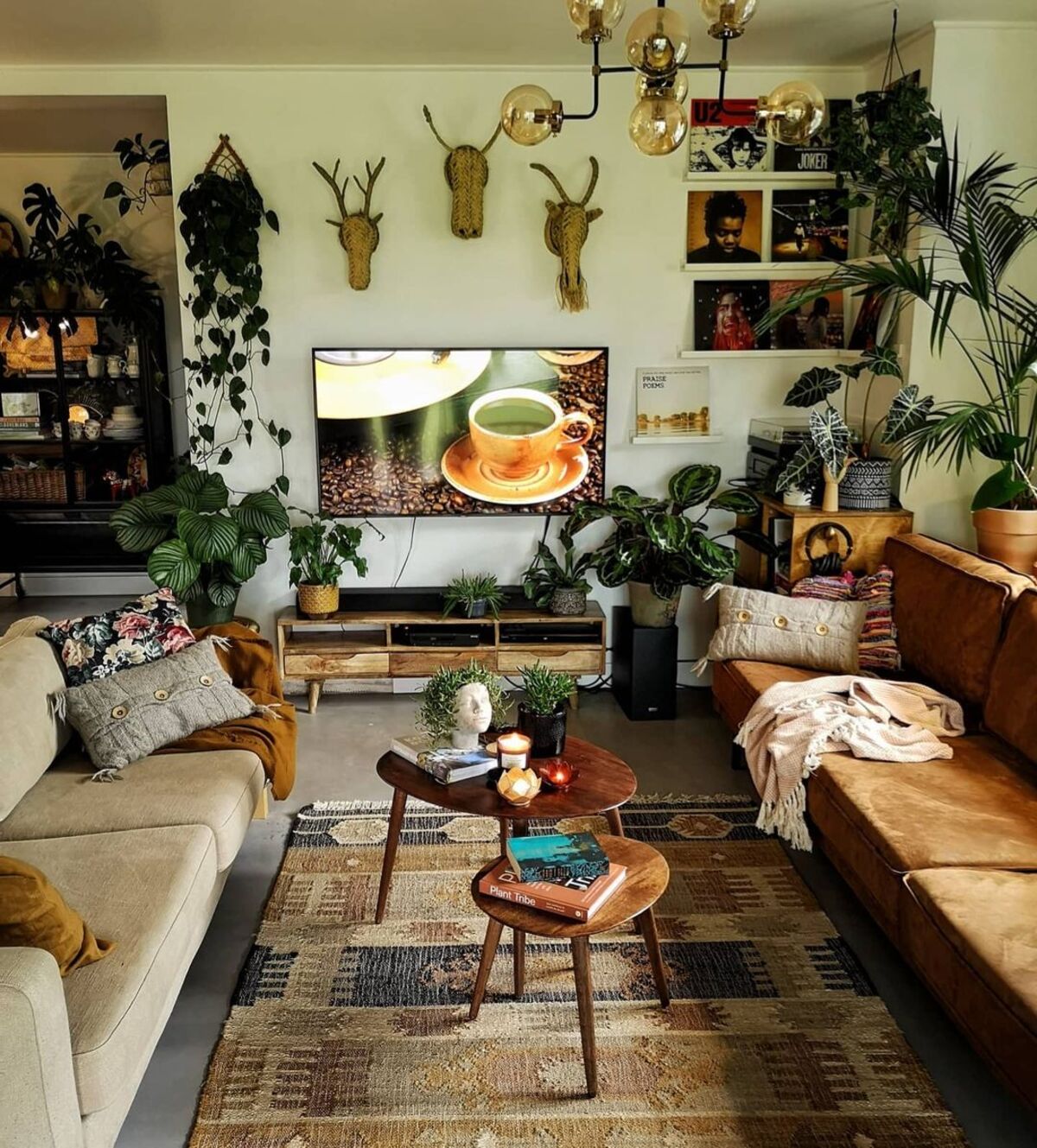 25 bohemian style living room 5