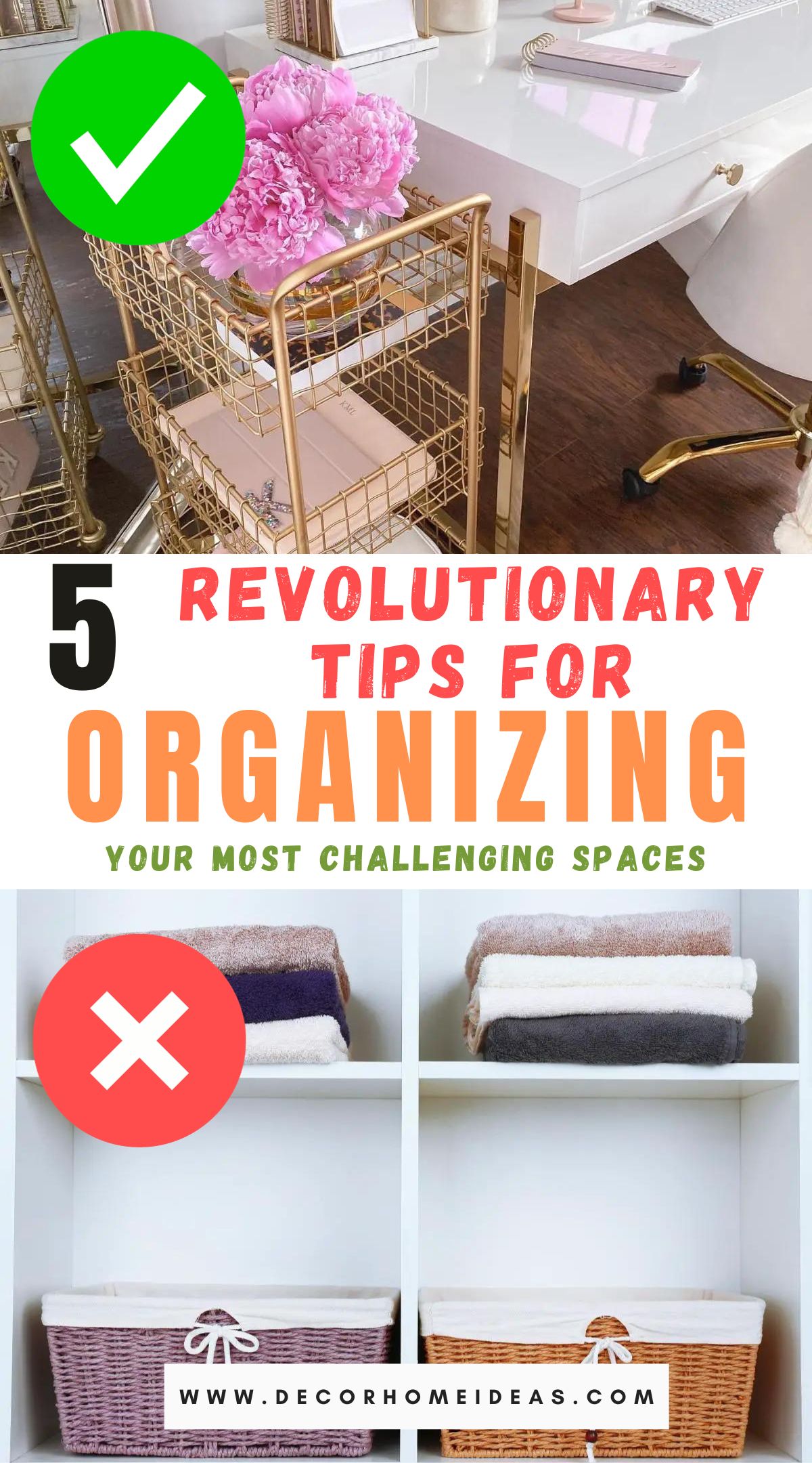 Dive into a world of organization with our comprehensive tips for tackling even the toughest spaces. From cluttered closets to chaotic kitchens, explore expert strategies to bring order and efficiency to every corner of your home.