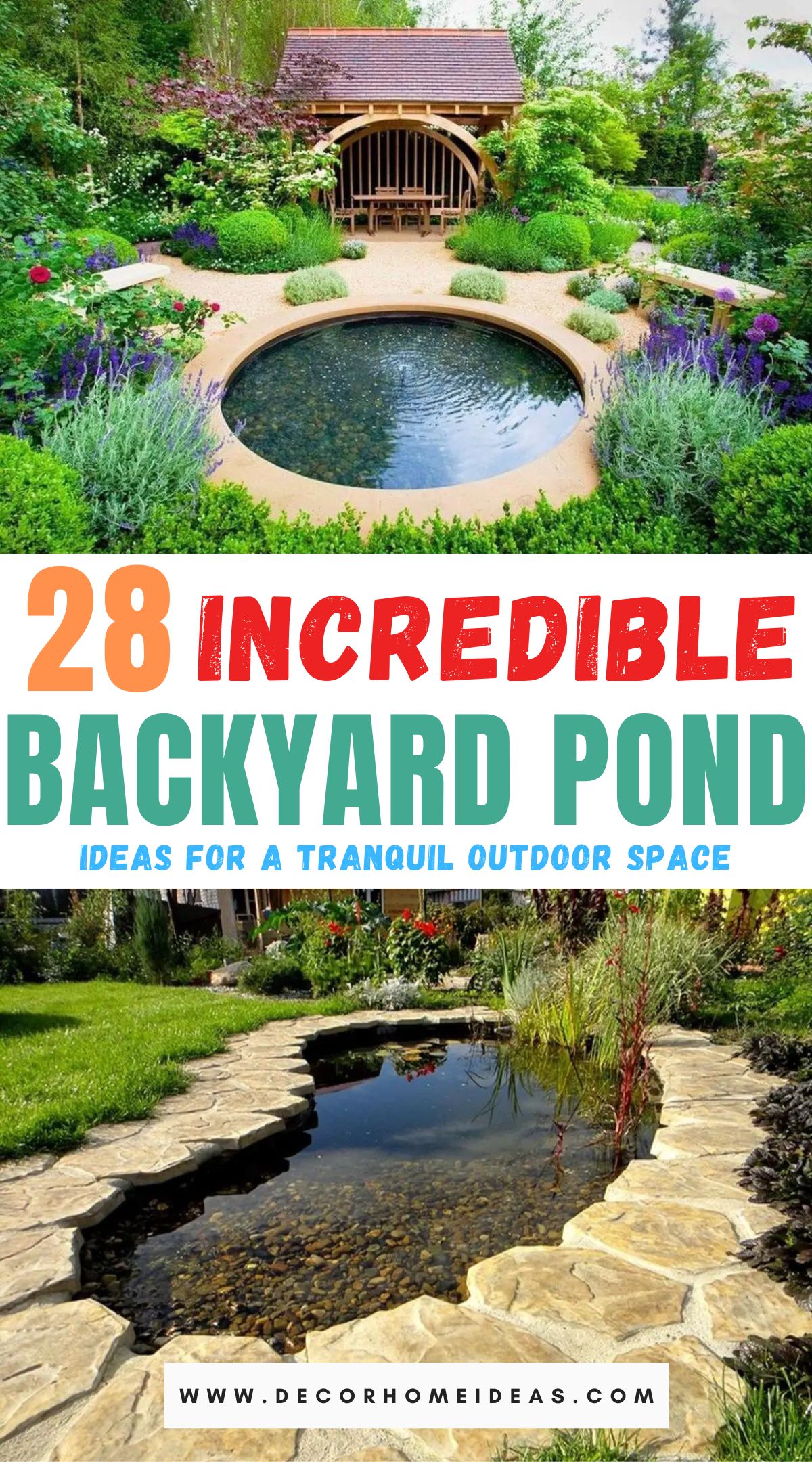 Best Backyard Pond Ideas